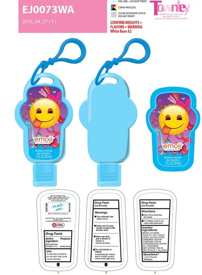 Label (Blueberry Smile Tongue)